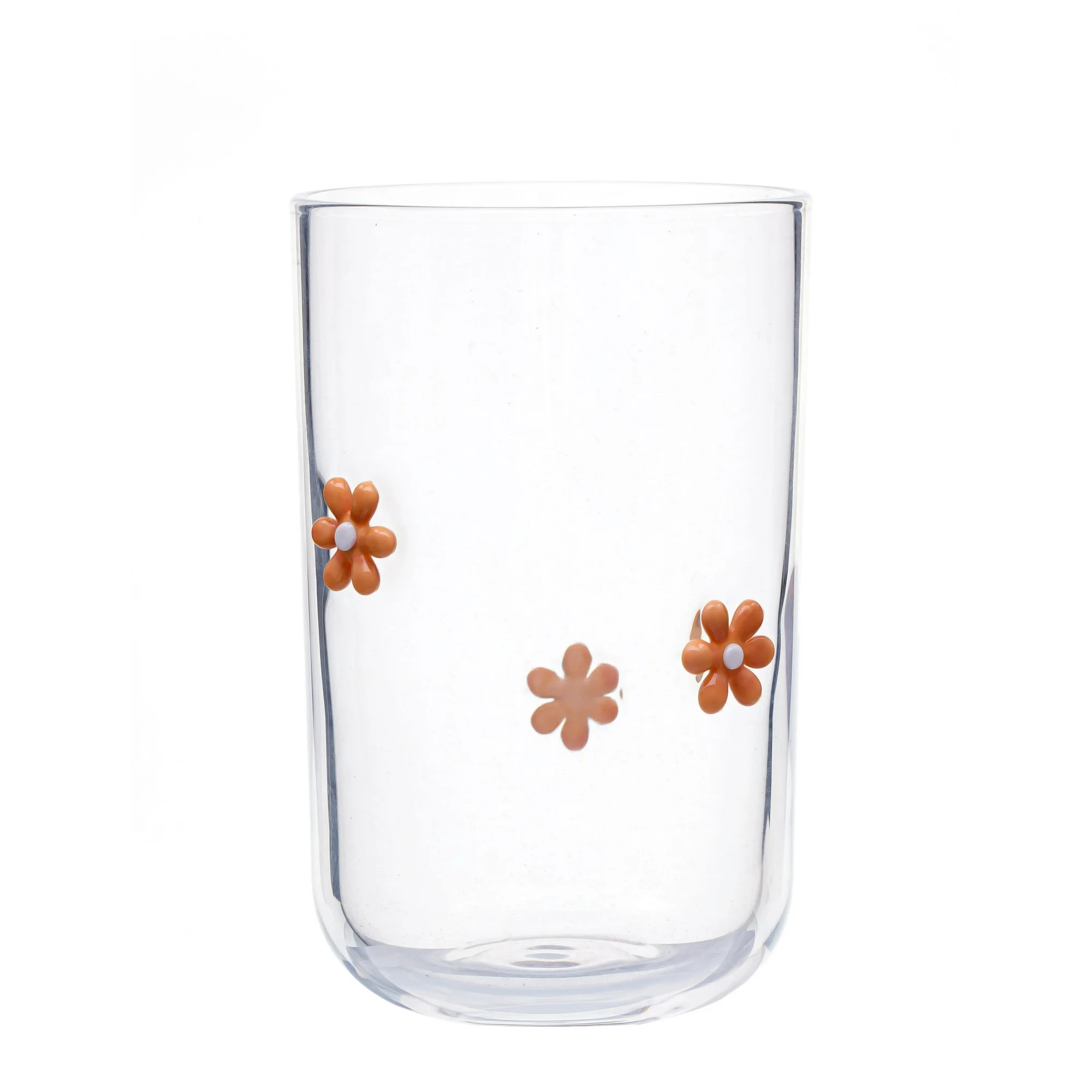 Mainstays Flower Charm Drinking Glass | Walmart (US)