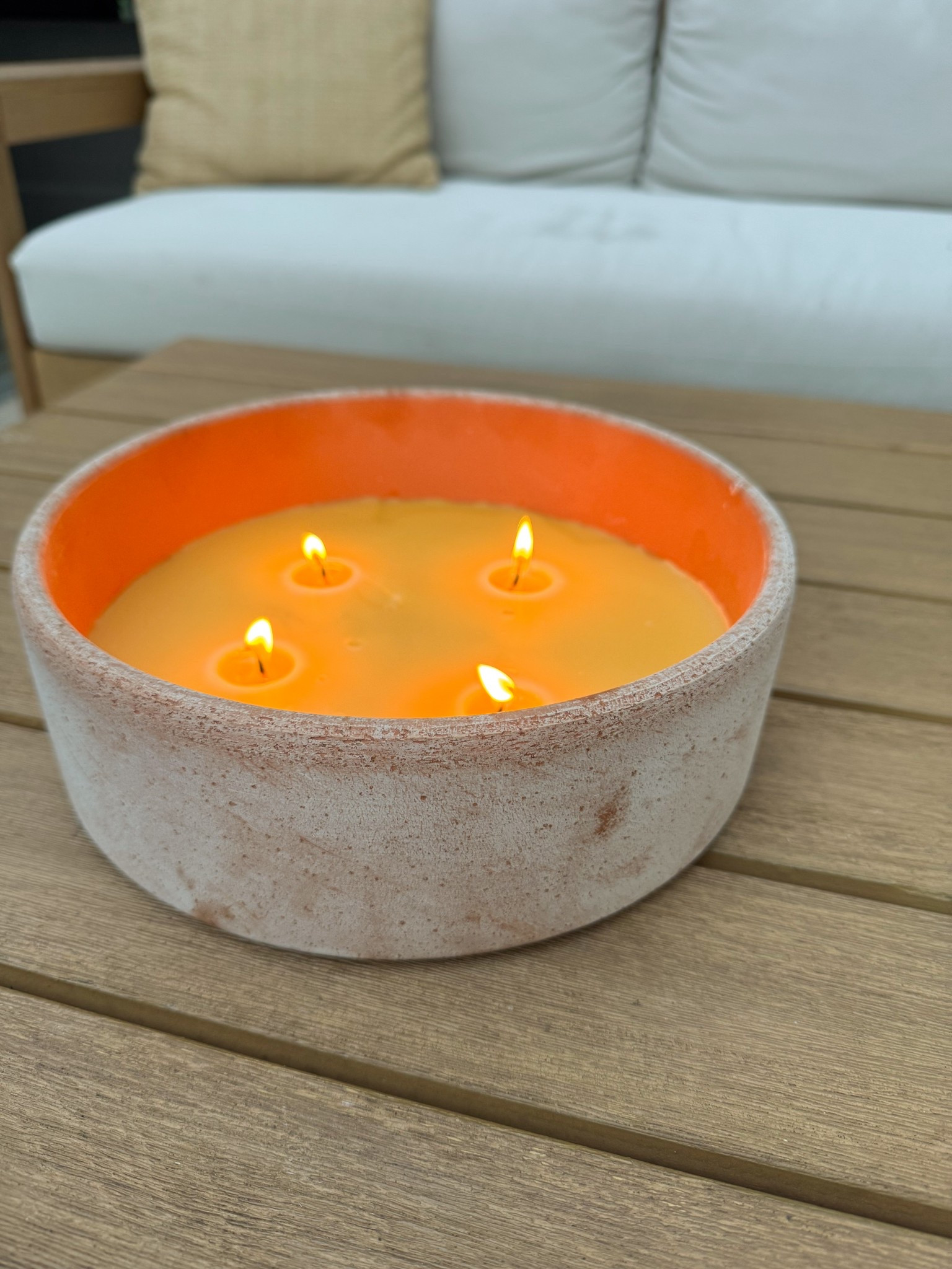 Homemade citronella candle 

#LTKHome