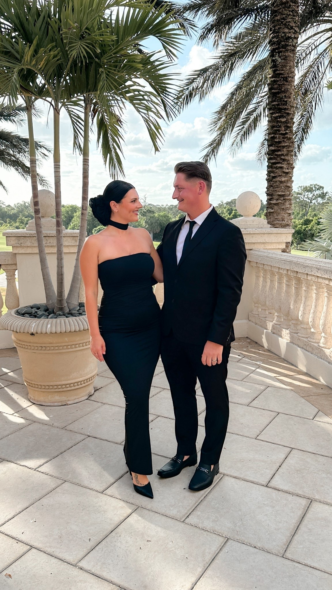 Black Tie Wedding Simple Elegant and Sexy! Felt amazing and even better when it’s on sale! 155lbs 5’6” dress: ordered a L (petal & pup runs small from AU) shoes: I am between 7-7.5, got the 7.5 and fit perfectly 

#LTKMidsize #LTKWedding #LTKFindsUnder100