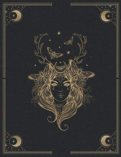 Wiccan Journal And Spell Book: Book Of Shadows Journal With Blank Line And Dot Grid Pages As Well... | Amazon (US)