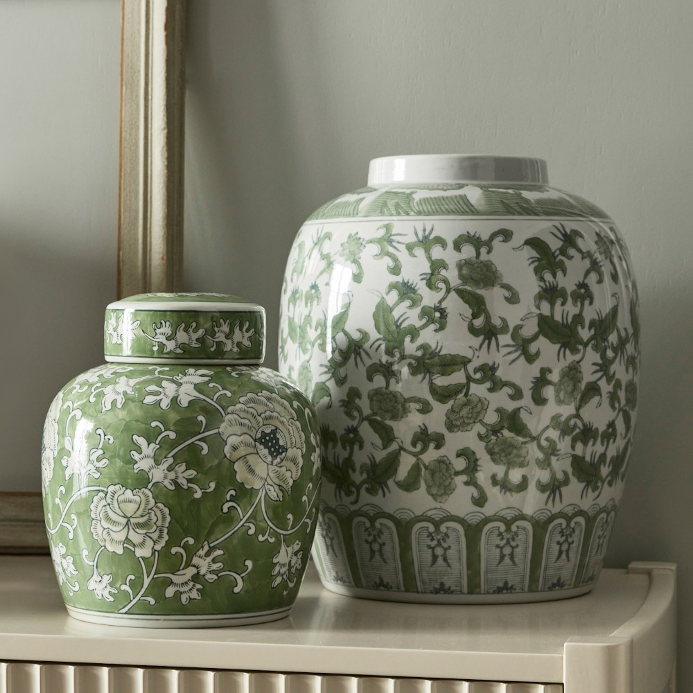 Chinoiserie Lidded Jar | Williams-Sonoma