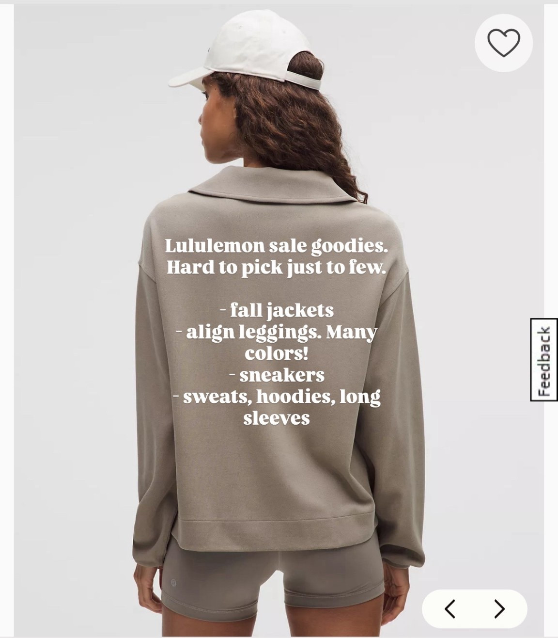 Lululemon sale picks! 

#LTKsale #LTKcanada #LTKpetite