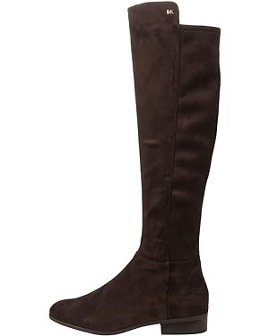Michael Kors Bromley Flat Boot Chocolate 5 M | Amazon (US)