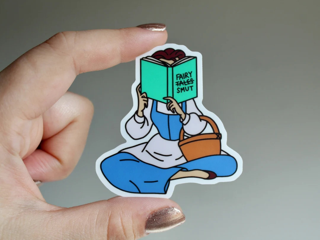 FAIRY SMUT Stickers - Fairy Smut Beauty and the Beast, BookTok, Spicy Reading, Waterproof sticker... | Etsy (US)