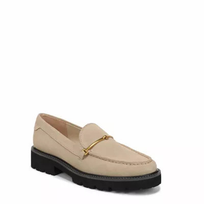Franco Sarto Women's Franco Senna Lug Sole Loafer, Beige, 11M | Belk