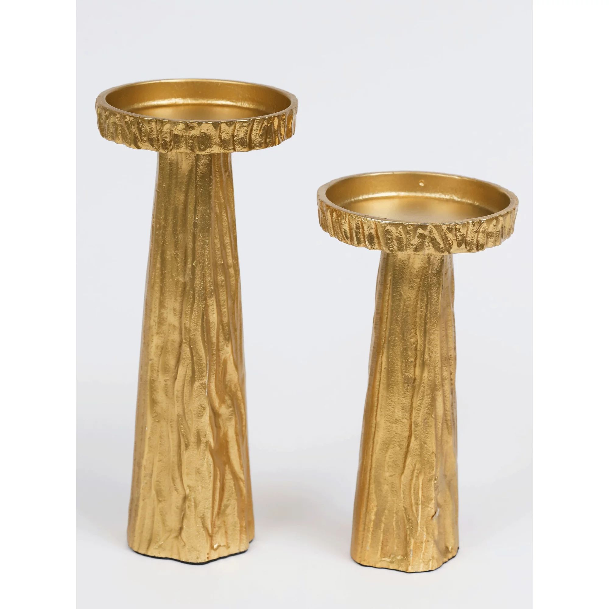 Inspire Me! Home Decor Gold Metal Branch Pedestal Candle Holder (2 Sizes) | Walmart (US)