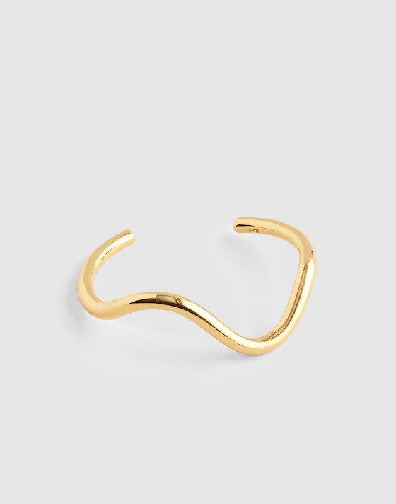 Wavy Cuff Bracelet | Madewell