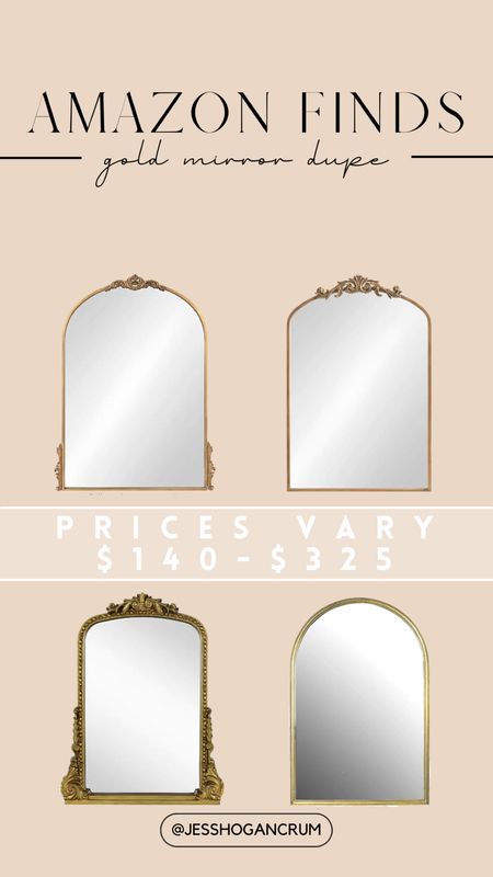 amazon find, gold mirror, anthropologie dupe, home, decor, bedroom, living room, entryway

#LTKhome #LTKstyletip