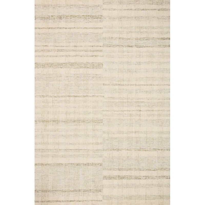 Chris Loves Julia x Loloi Chris Collection CHR-02 Natural / Sage, TransitionalArea Rug | Wayfair North America