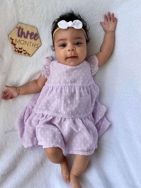 The cutest outfit for Safiya’s three months today! It’s feeling a bit more like Spring, so we had to break out the first of many Spring dresses!

#LTKunder50 #LTKbaby #LTKkids