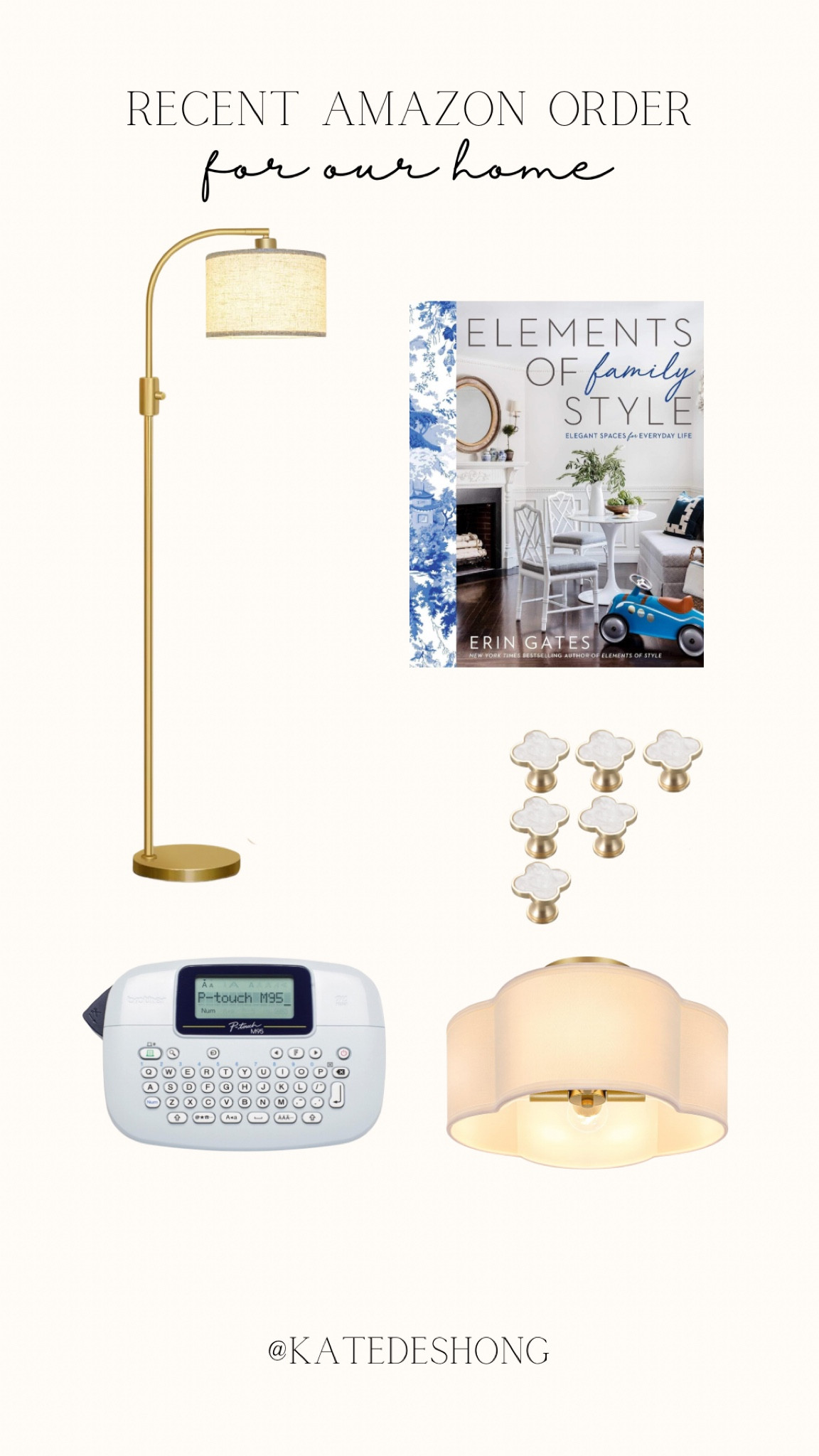 Recent Amazon home order , grandmillenial style , coastal grandmillenial , coffee table book , clover light, knobs , standing lamp 

#LTKhome #LTKstyletip #LTKSeasonal