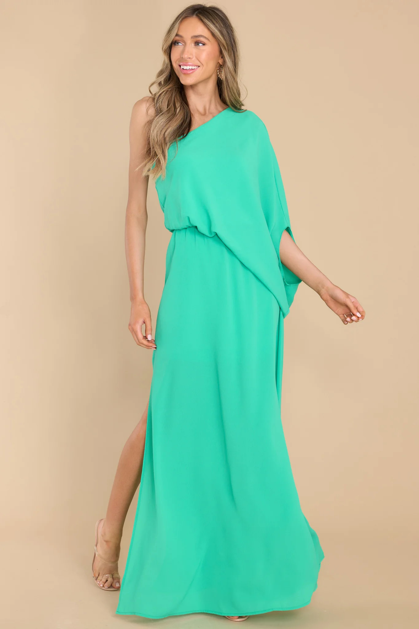 Get Obsessed Green Maxi Dress | Red Dress 