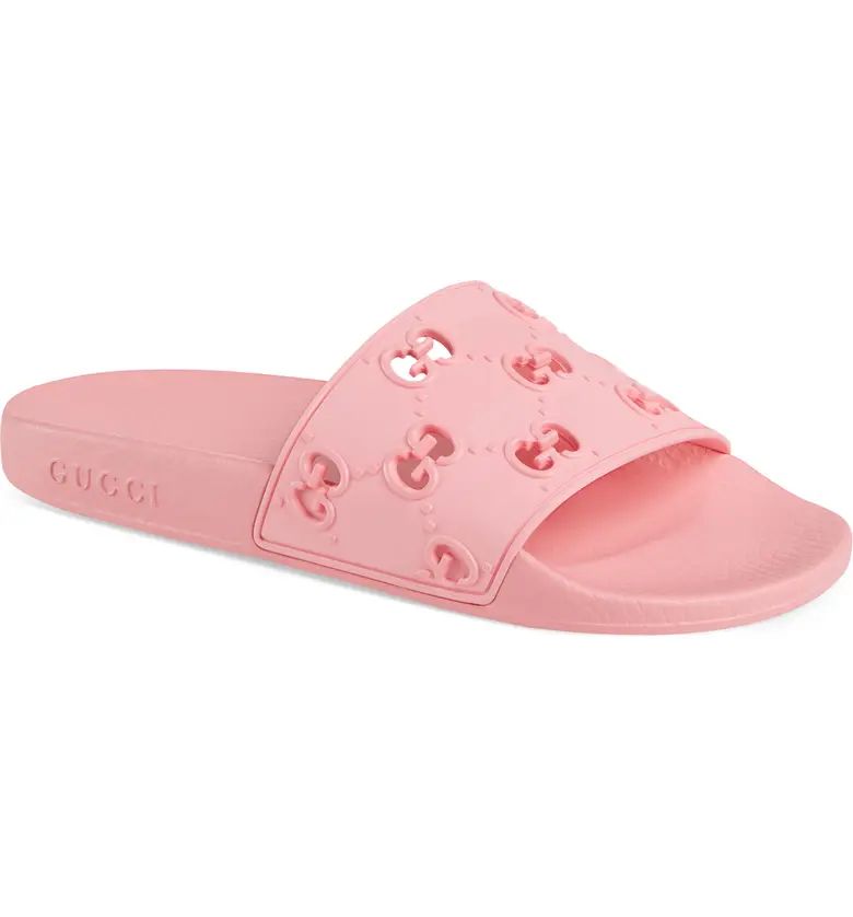 Gucci Pursuit GG Logo Slide Sandal | Nordstrom | Nordstrom