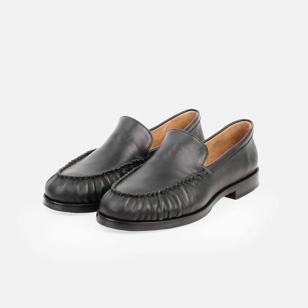 The Laid Back Loafer Black | Poppy Barley