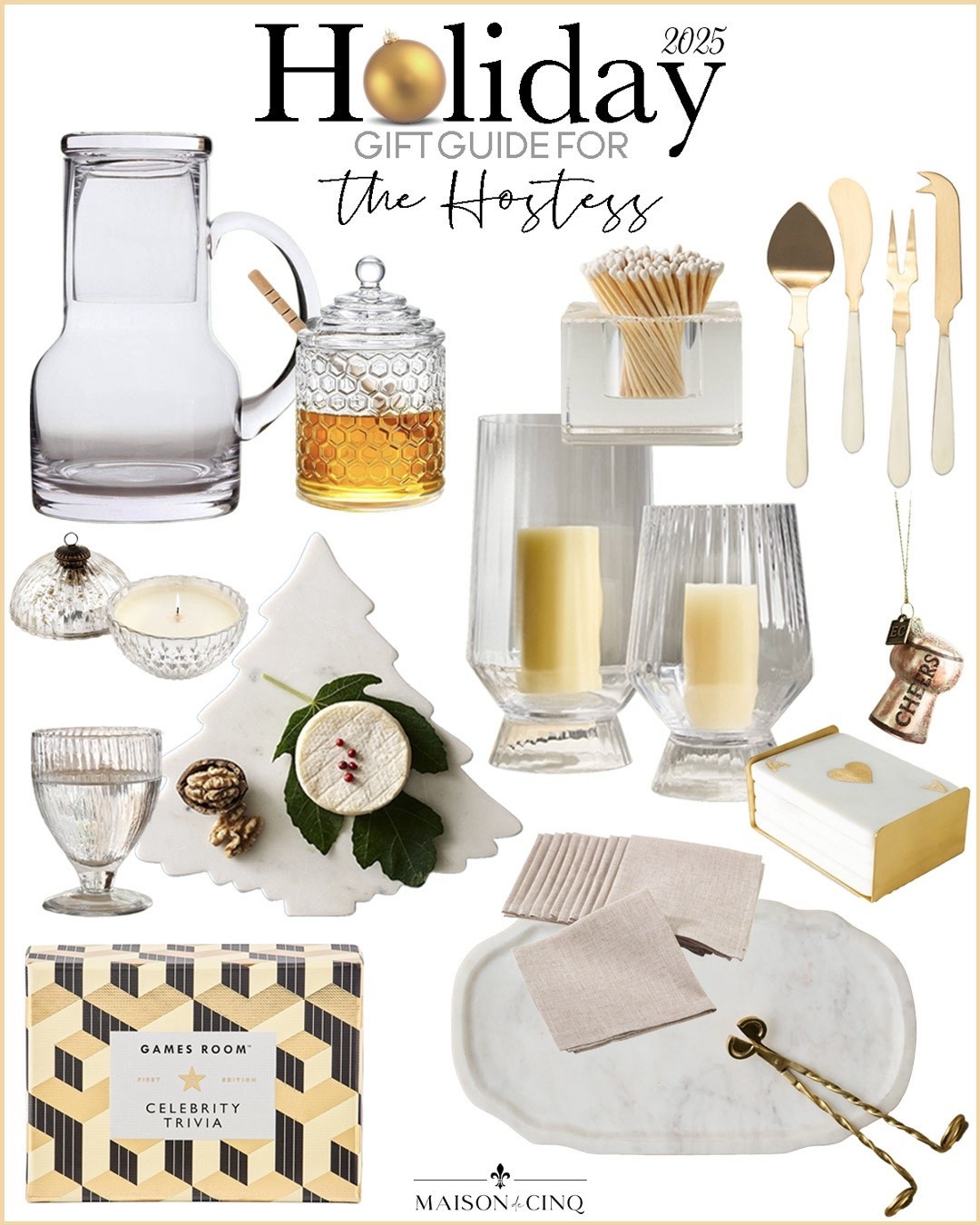 Looking for the perfect hostess gift? We’ve got you covered with beautiful and unique gifts anyone would love- at every price point!

Gifts for her, gift ideas, holiday gifts, gifts for women, stocking stuffers, home gifts, platter, tray, tabletop, vase, hurricane 

#LTKHome #LTKGiftGuide #LTKHoliday