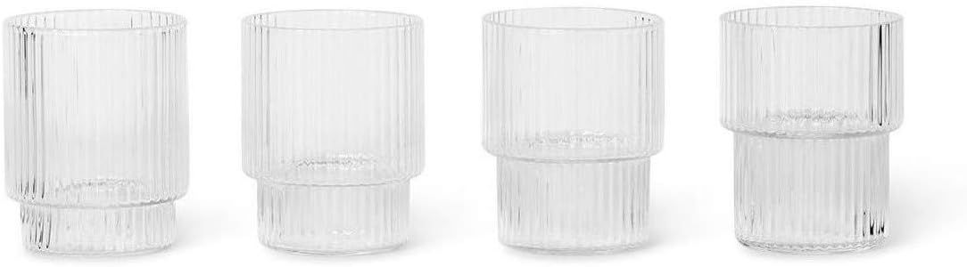 Ferm Living 100373211 Ripple Schnapsglas, Glas | Amazon (DE)