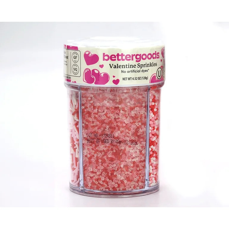Bettergoods Pink Valentine Sprinkles | Walmart (US)