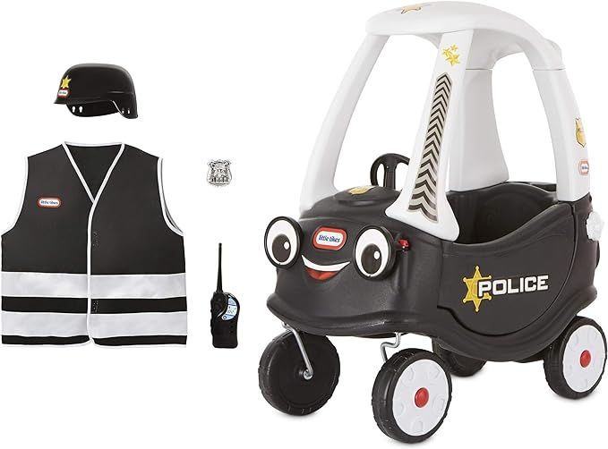 Little Tikes Police Cozy Coupe Themed Role Play Ride-On Toy, Multicolor | Amazon (US)
