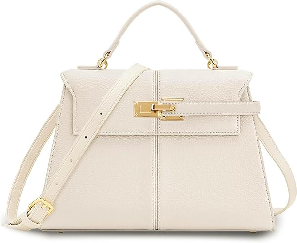 Women's Top-handle Handbags Vegan Leather Crossbody Bags for Women with Adjustable Strap | Amazon (US)
