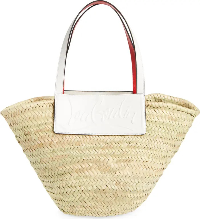 Loubishore Logo Straw Tote | Nordstrom
