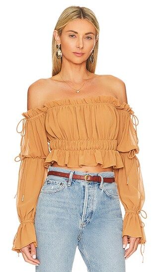 White Sands Top in Brown Sugar | Revolve Clothing (Global)
