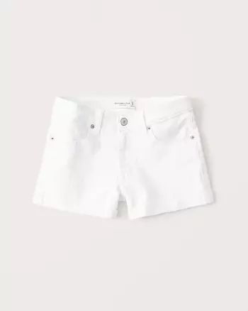 Mid Rise Stretch Shorts | Abercrombie & Fitch (US)
