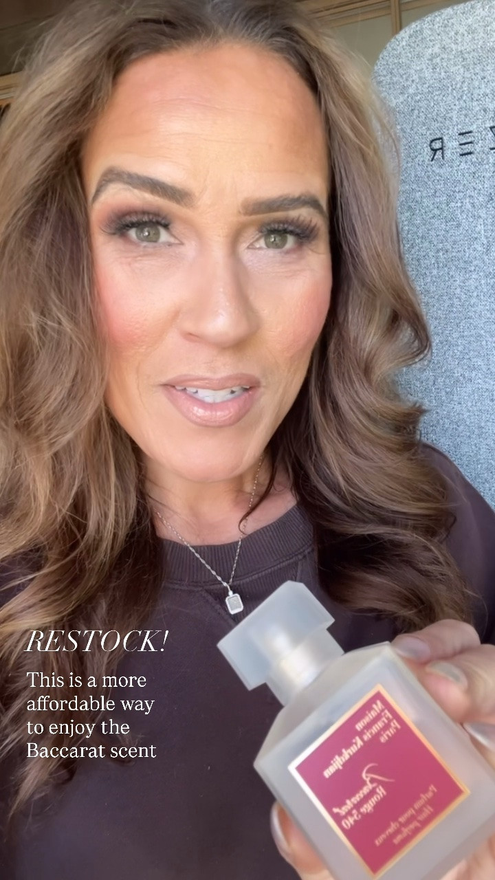 Restock alert! The Baccarat hair perfume is a more affordable way to enjoy the coveted scent! It’s restocked! @nordstrom #LaidbackLuxeLife

Hey Beautiful! Feel free to comment on this post if you have any questions! 🫶🏽

Follow me for more fashion finds, beauty faves, lifestyle, home decor, sales and more! So glad you’re here!! XO, Karma

#LTKOver40 #LTKBeauty #LTKmomlife