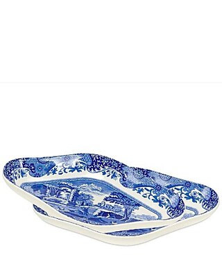 Spode Blue Italian Collection Pickle Dish Set of 2 - Blue | Dillard's