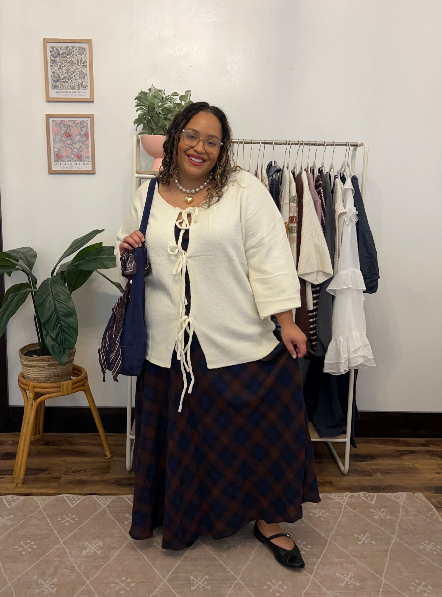 Plus size fall outfit Inspo 
Torrid dress 1
Sweater XXL
Plaid , maxi skirt , fall trends , bow sweater 

#LTKPetite #LTKPlusSize #LTKMidsize