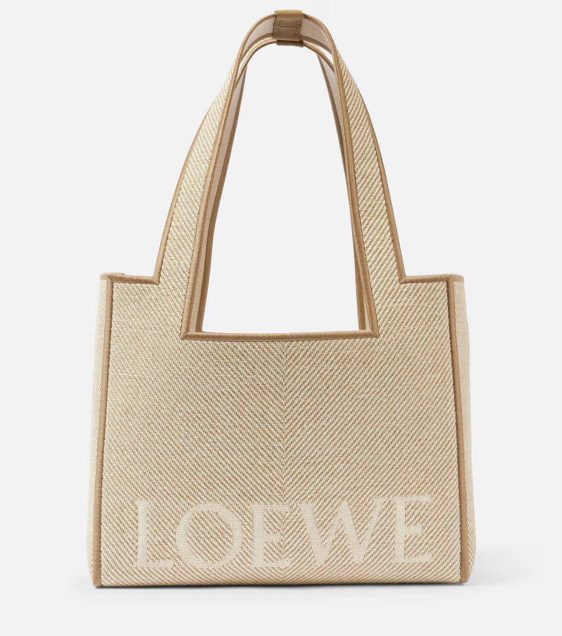 Loewe Font Medium jacquard canvas tote bag | Mytheresa (INTL)