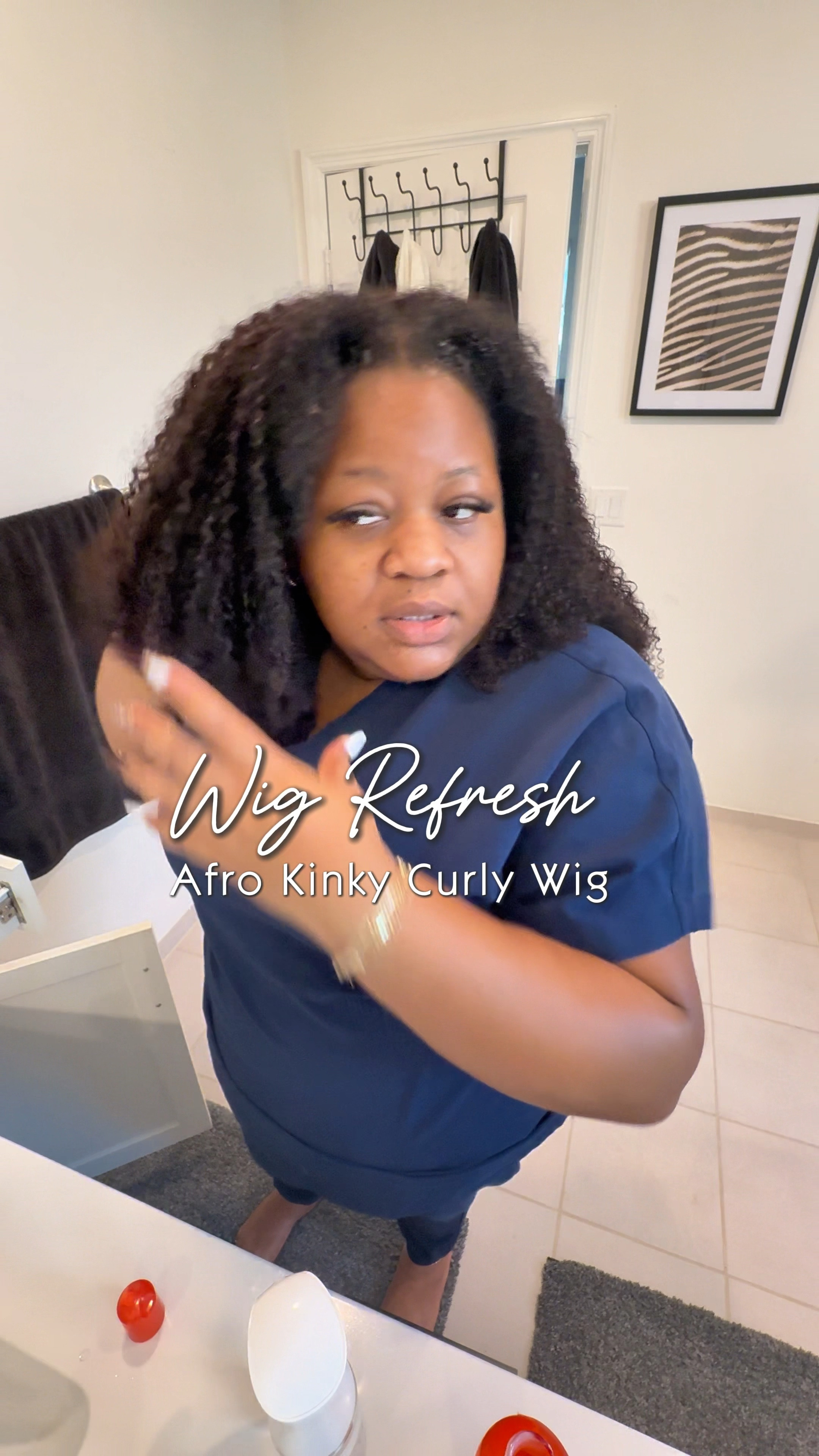 Refreshing my curls 
