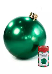 Holiball Vintage Green Large Inflatable Ornament | Belk