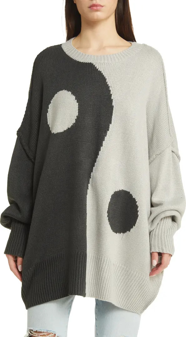 Dressed in Lala Yin & Yang Oversize Sweater | Nordstrom | Nordstrom