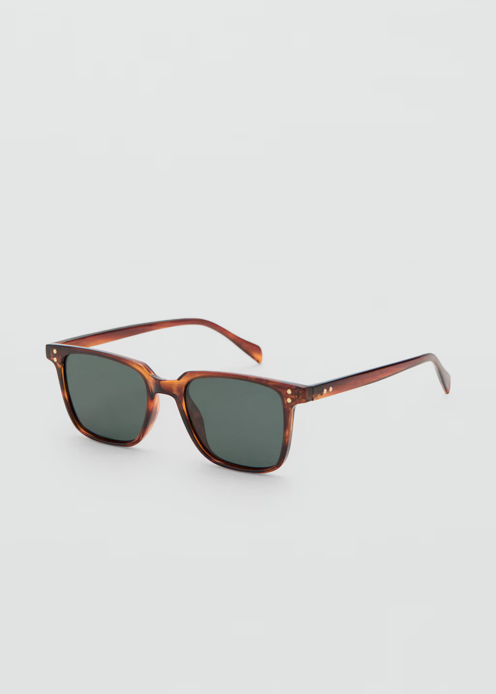Rectangular-frame sunglasses brown - Man - One size - MANGO MAN | Mango (US/MX/AU)