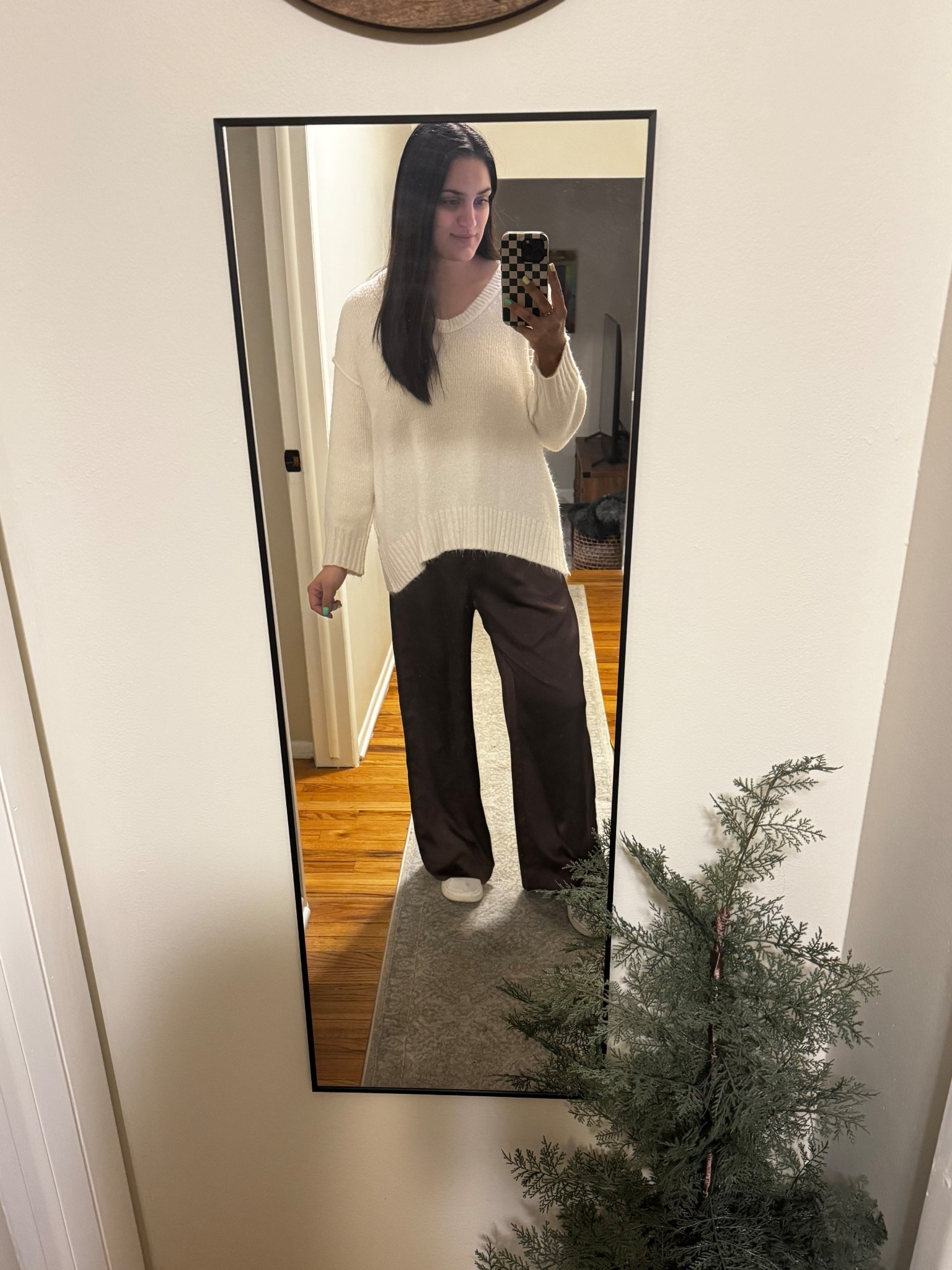 Sweater: Medium
Pants: Large
Shoes: 8

#LTKShoeCrush #LTKStyleTip #LTKWorkwear