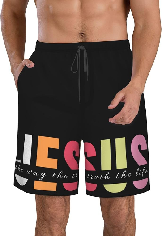 Men's Casual Beach Shorts Quick Dry Swim Trunks Lightweight Summer Board Shorts for Beach Vacatio... | Amazon (US)