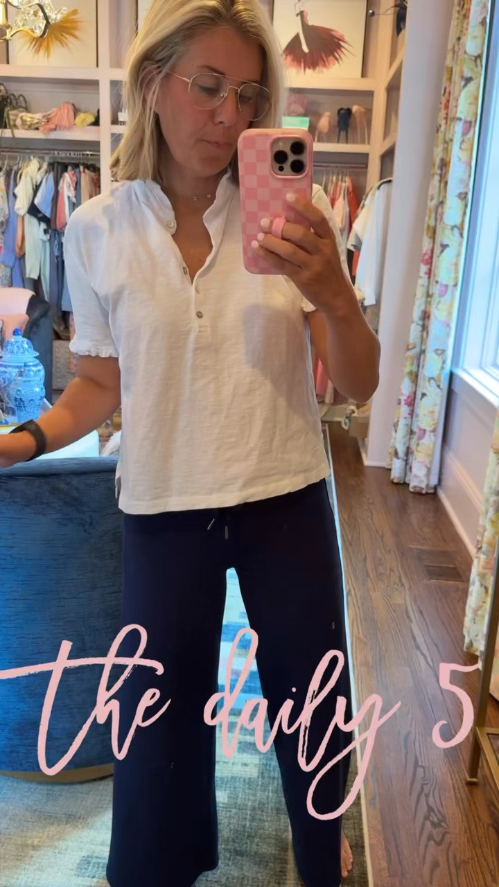 Daily 5…#3…Spanx Air Essentials Wide Leg Pants! I wear petite small. My girls love these too!! Several colors on sale too!!

#LTKdayinmylife #LTKstorytime #LTKSaleAlert