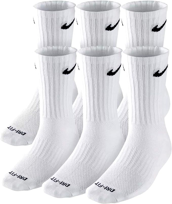 NIKE Plus Cushion Socks (6-Pair) | Amazon (US)