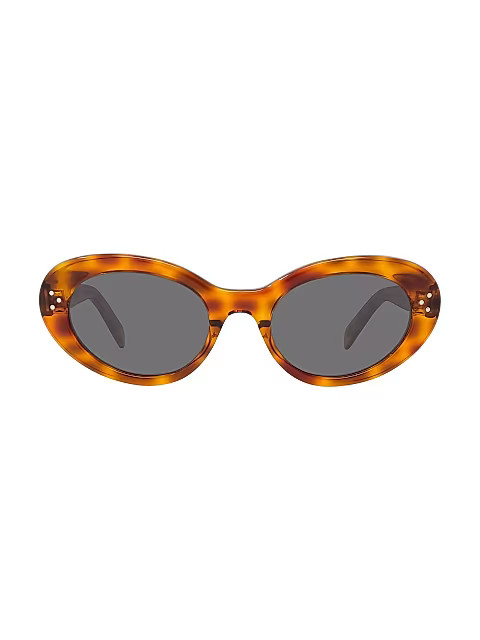 53MM Tortoise Cat Eye Sunglasses | Saks Fifth Avenue