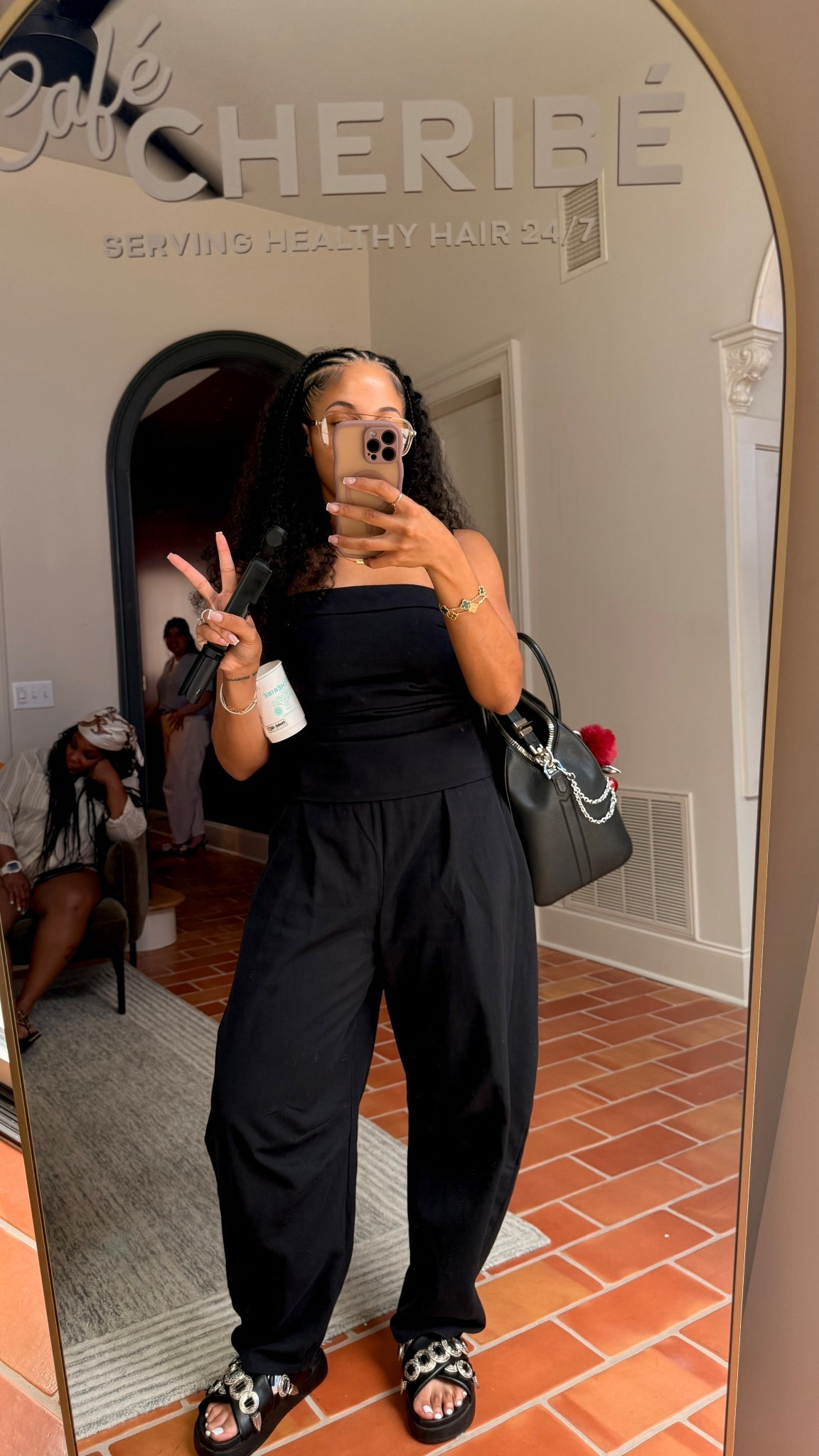 Elevated Casual in my linen comfy jumpsuit 🖤

#LTKStyleTip #LTKTravel #LTKFindsUnder100