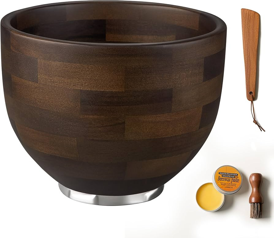 Walnut Mixing Bowl for Kitchen Aid 4.5-5 Qt Tilt-Head | Amazon (US)