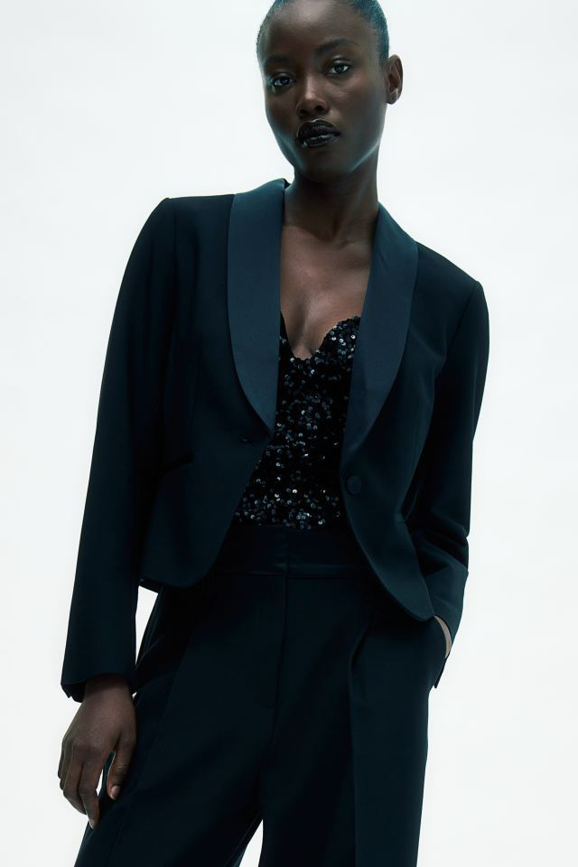 Single-breasted Tuxedo Jacket | H&M (US + CA)