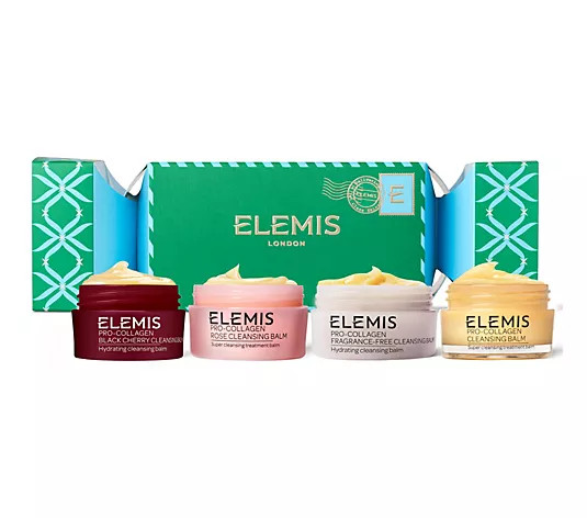Make Your Selection: ELEMIS Pro-Collagen Cleansing Balm Discovery Quad Gift Set | QVC