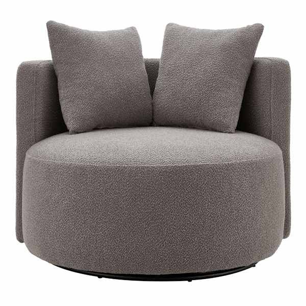 Shop all  Crosby St




Ashton Oversized Swivel Chair, Grey








	
		
		
			
				5
			
			
		... | At Home