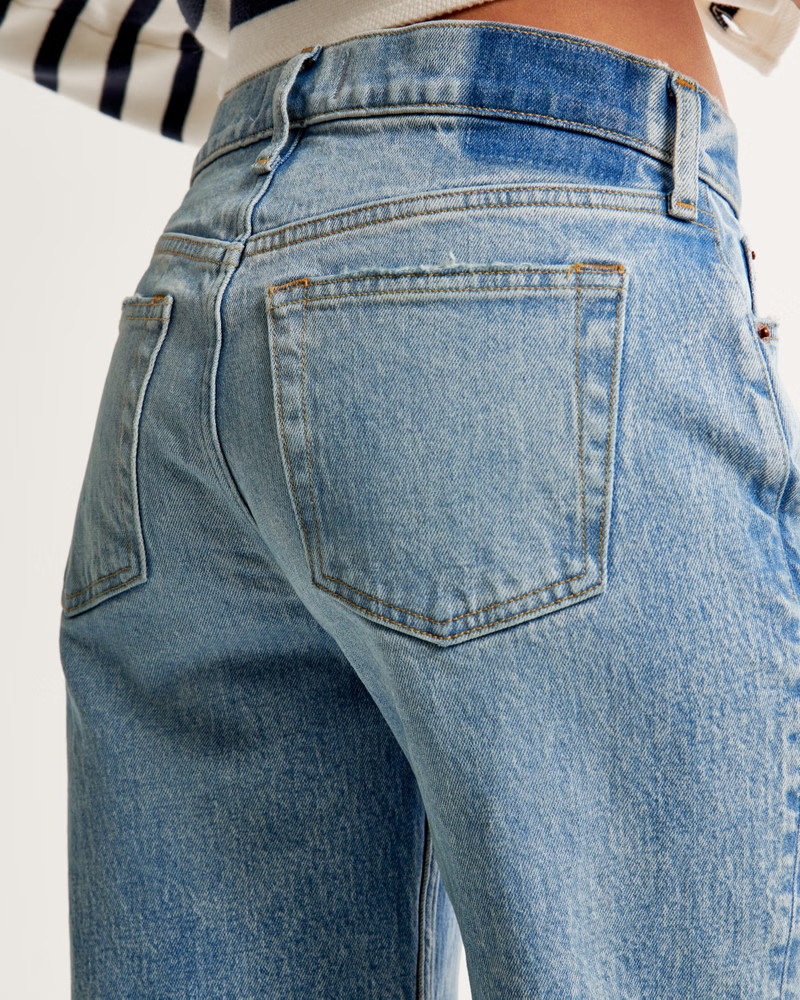 Low Rise Baggy Jean | Abercrombie & Fitch (US)