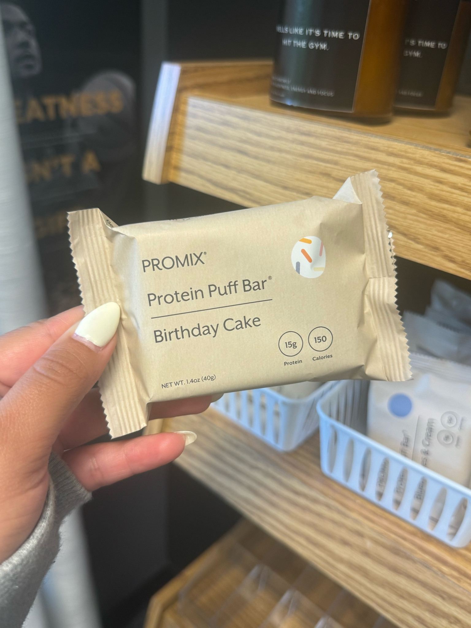 Second favorite from promix protein puff bars! 1000/10! 🥳

#LTKTravel #LTKFitness #LTKBeauty