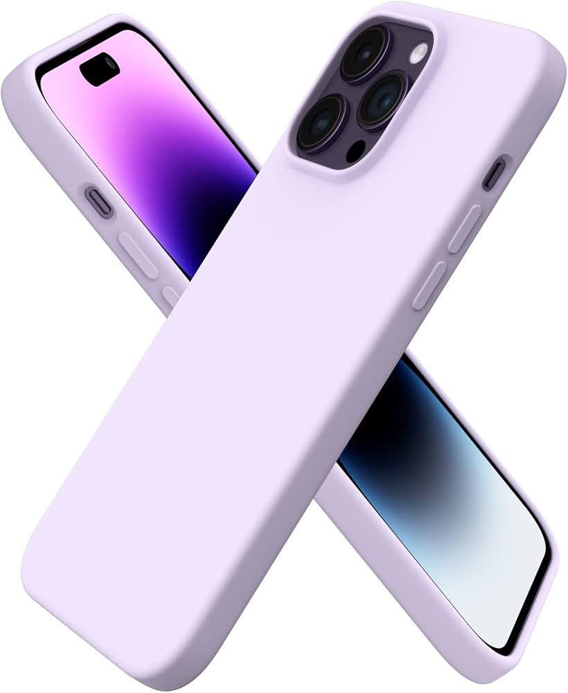 ORNARTO Compatible with iPhone 14 Pro Max Case 6.7, Slim Liquid Silicone 3 Layers Full Covered So... | Amazon (US)