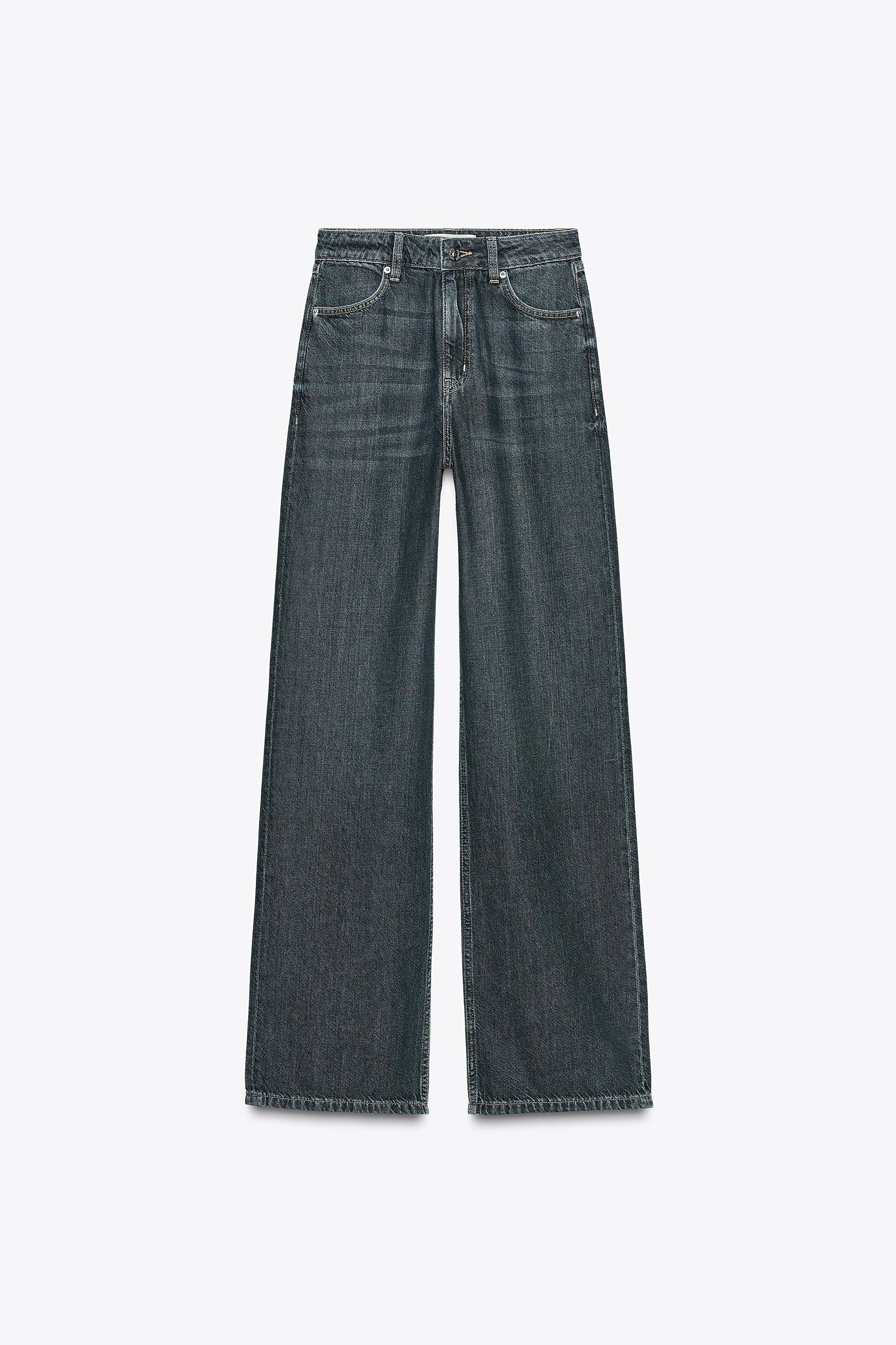JEANS Z1975 STRAIGHT FIT HIGH-WAIST | Zara UK
