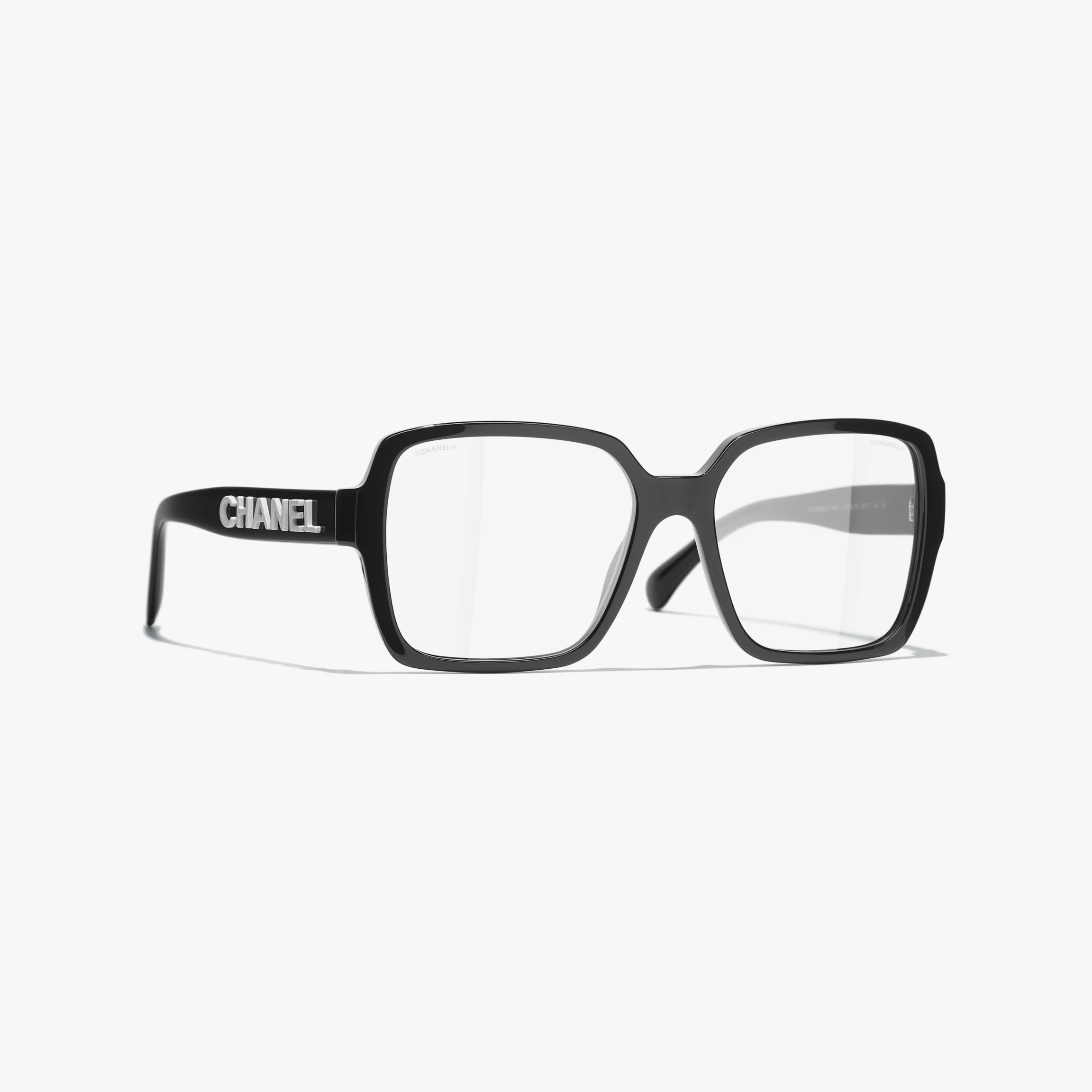 Eyewear: Square Blue Light Glasses, acetate — Fashion | CHANEL | Chanel, Inc. (US)