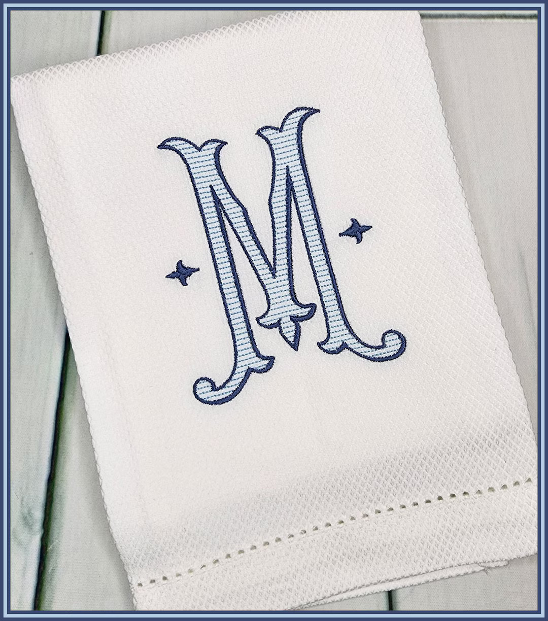 Monogrammed Hand Towel / Kitchen Towel / Wedding Gift - Etsy | Etsy (US)